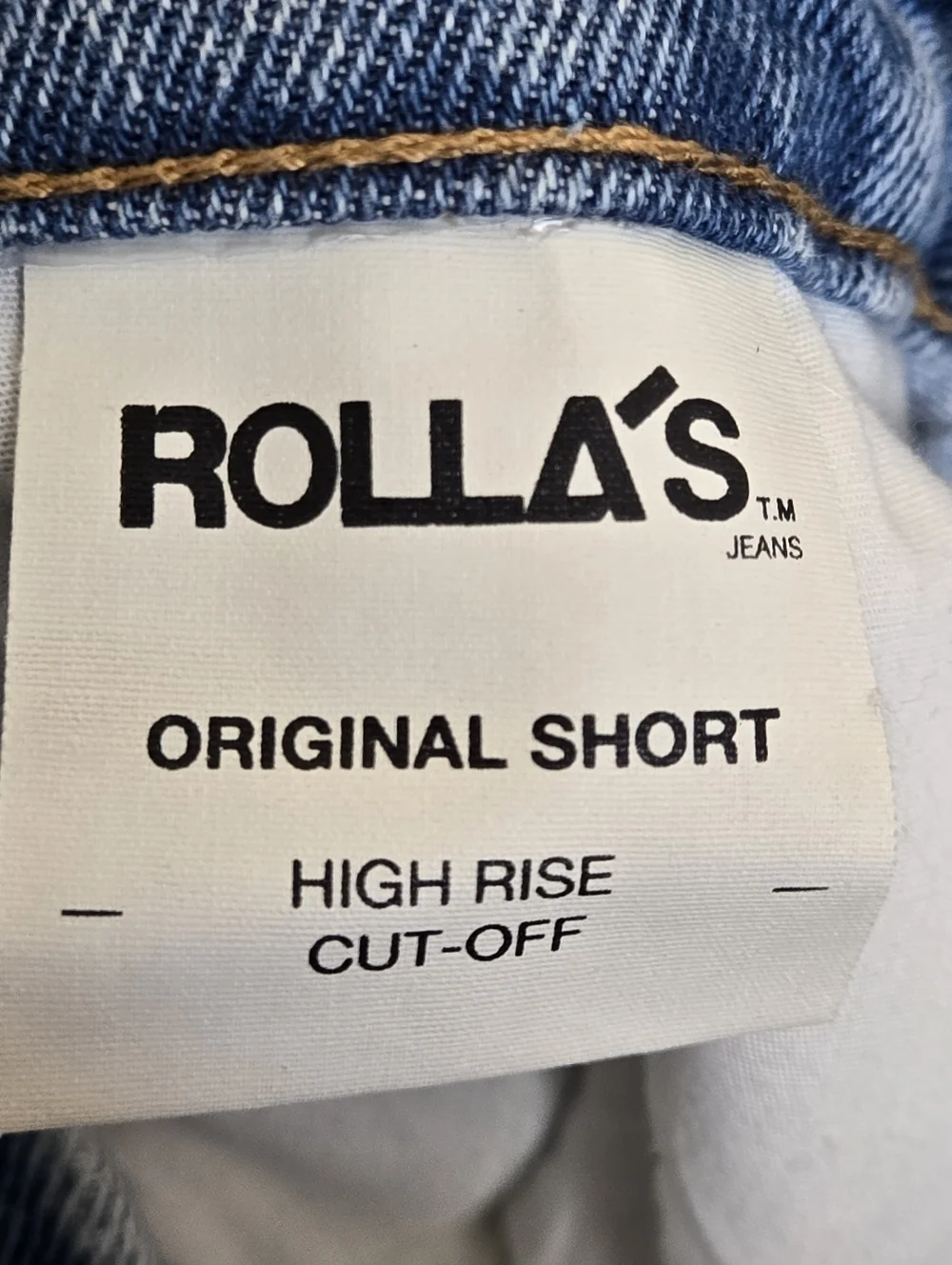 Rolla's Original Short Overalls Light Blue Denim Bib Shortalls Size 14 AU/10 US